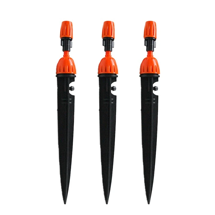 adjustable dripper with stake